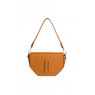 SQUARED BAG ICON LEATHER